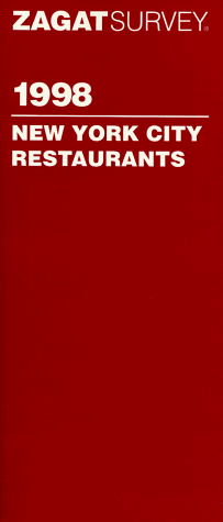 Imagen de archivo de Zagatsurvey 1998 New York City Restaurants (Annual) a la venta por Robinson Street Books, IOBA