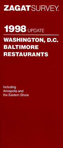 Stock image for WASHINGTON D.C.- BALTIMORE RESTAURANTS for sale by BookHolders