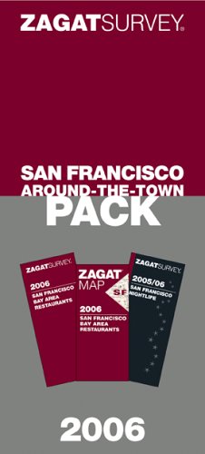 Stock image for 2006 San Francisco Around-the-Town Pack (Zagatsurvey Packs) for sale by Ergodebooks