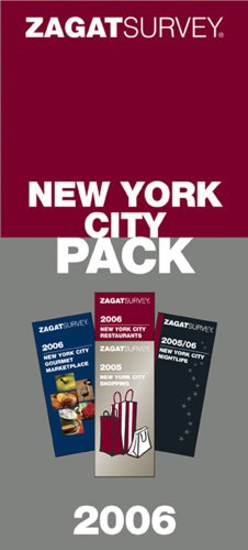 2006 New York City Pack (9781570067648) by Zagat Survey