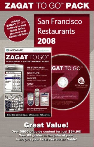 Zagatsurvey 2008 Zagat to Go San Francisco Pack (9781570069253) by Zagat Survey