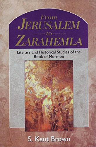 Beispielbild fr From Jerusalem to Zarahemla zum Verkauf von WorldofBooks