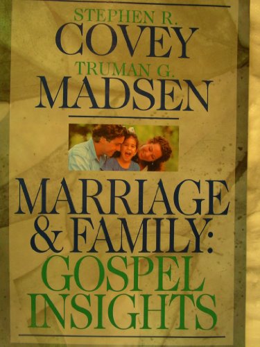 Imagen de archivo de Marriage & Family: Gospel Insights a la venta por The Maryland Book Bank