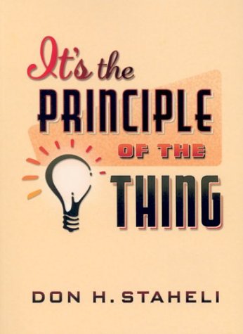 IT^S THE PRINCIPLE OF THE THING