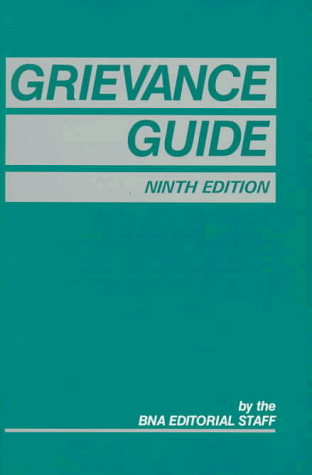 Beispielbild fr Grievance Guide zum Verkauf von ThriftBooks-Dallas