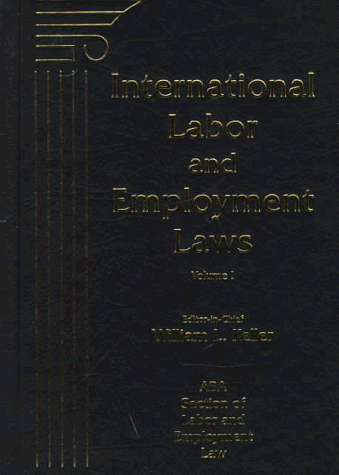 9781570180255: International Labor and Employment Laws Cumulative Supplement