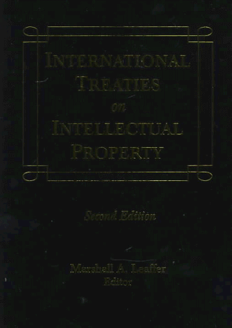 Stock image for International Treaties on Intellectual Property for sale by HPB-Red