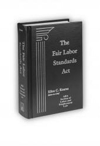 Stock image for The Fair Labor Standards Act for sale by GF Books, Inc.