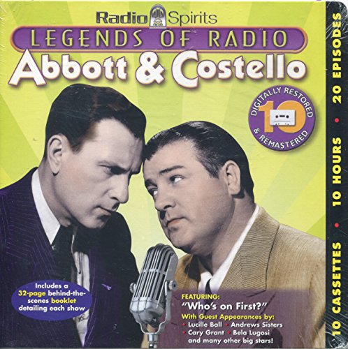 Stock image for Legends of Radio: Abbott & Costello for sale by HPB Inc.