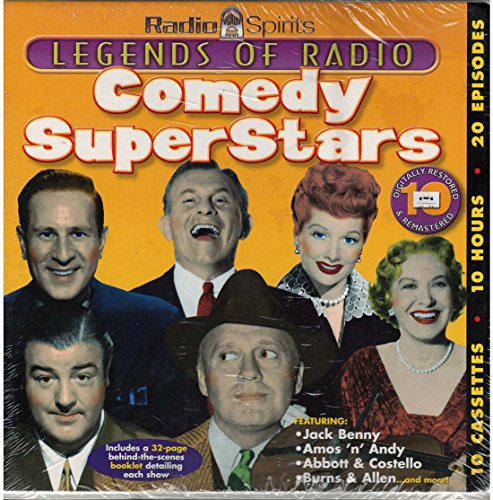 Stock image for Comedy Superstars [With 32-Page Behind-The-Scenes Booklet] (Legends of Radio) for sale by Wonder Book