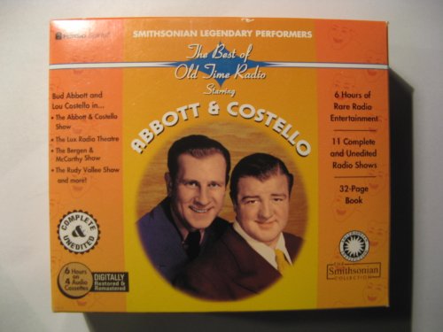 Beispielbild fr Smithsonian Legendary Performers: Abbott & Costello (Radio Spirits and the Smithsonian) zum Verkauf von HPB-Diamond