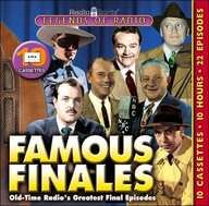 Stock image for Legends of Radio, Famous Finales - Old Time Radio Programs on Audio Cassette Tapes for sale by JARBOOKSELL