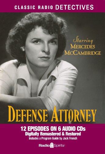 Stock image for Defense Attorney (Old Time Radio) for sale by Books From California