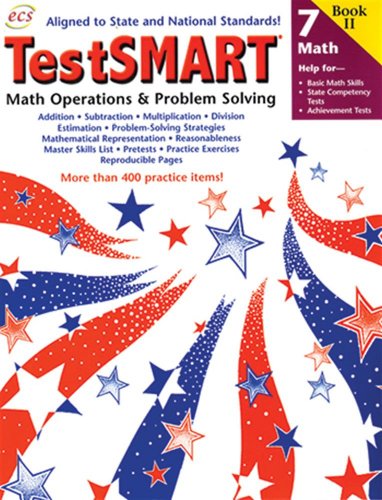 9781570222498: TestSMART Math Operations & Problem Solving - Grade 7