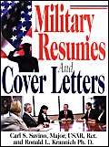 Stock image for Military Resumes and Cover Letters for sale by Better World Books