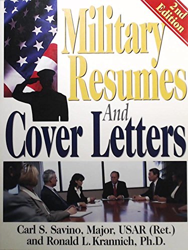 Stock image for Military Resumes and Cover Letters for sale by HPB Inc.