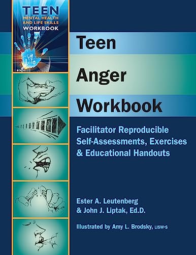 Beispielbild fr Teen Anger Workbook - Facilitator Reproducible Self-Assessments, Exercises & Educational Handouts (Teen Mental Health & Life Skills Workbook) zum Verkauf von BooksRun