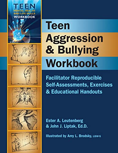 Beispielbild fr Teen Aggression & Bullying Workbook - Facilitator Reproducible Self-Assessments, Exercises & Educational Handouts (Teen Mental Health & Life Skills Workbook) zum Verkauf von BooksRun