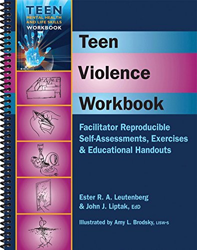 Beispielbild fr Teen Violence Workbook - Facilitator Reproducible Self-Assessments, Exercises & Educational Handouts (Teen Mental Health & Life Skills Workbook) zum Verkauf von GF Books, Inc.