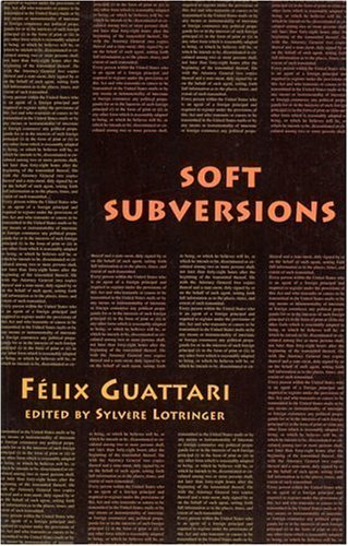 Stock image for Soft Subversions for sale by Books on the Web