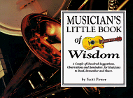 Beispielbild fr Musician's Little Book of Wisdom zum Verkauf von Wonder Book