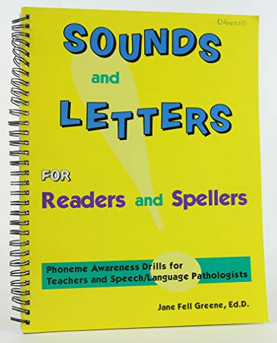 9781570351266: Sounds and Letters for Readers and Spellers: Phonemic Awareness Drills for Teachers and Speech-Language Pathologists