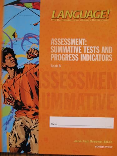 Stock image for Language! Assessment: Summative Test & Progress Indicators, Book B for sale by Irish Booksellers