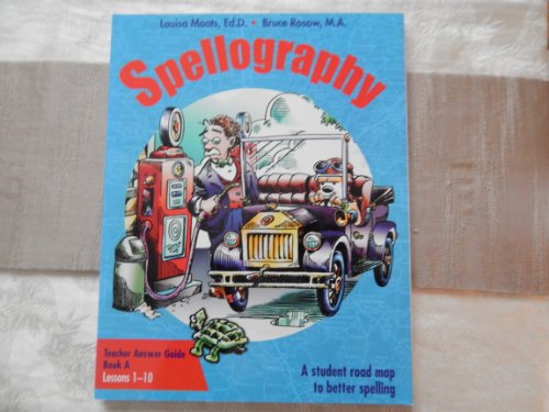 Stock image for Spellography Teacher Answer Guide Book A Lessons 1-10 for sale by Byrd Books