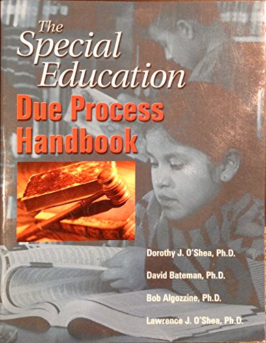 Stock image for The Special Education Due Process Handbook for sale by Ergodebooks