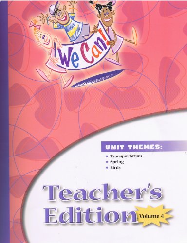 We Can! Teachers Edition Volume 4 - February / March (Texas Edition) (9781570358388) by Vicki Gibson