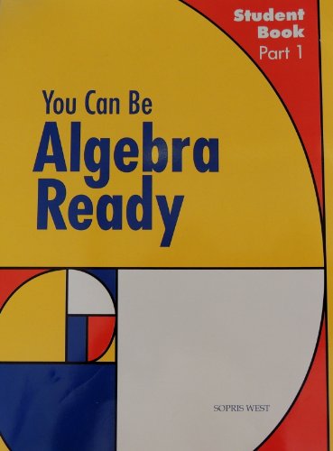 Beispielbild fr You Can Be Algebra Ready zum Verkauf von Better World Books