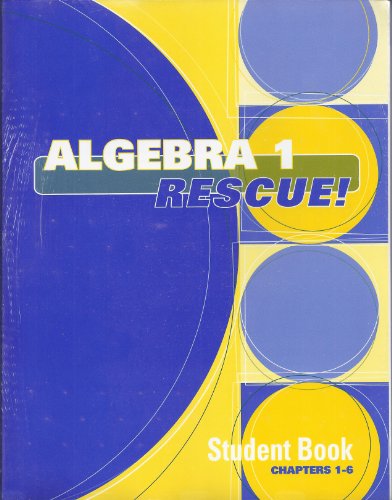 Beispielbild fr ALGEBRA 1 RESCUE! zum Verkauf von ThriftBooks-Atlanta