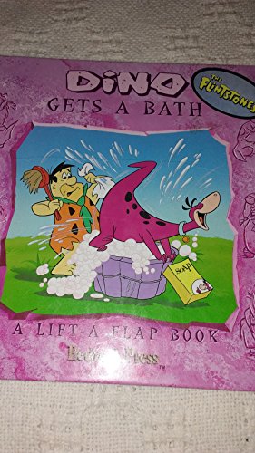 Stock image for Dino Gets a Bath/a Lift-A-Flap Book for sale by Half Price Books Inc.