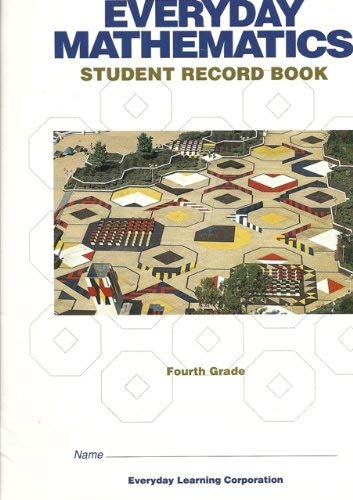 Stock image for Everyday Mathematics Student Record Book Fourth Grade for sale by gigabooks