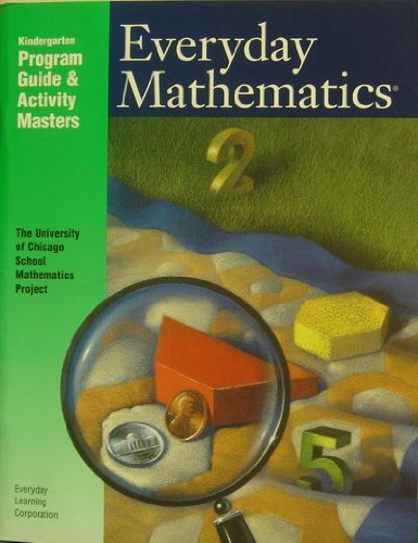 Imagen de archivo de EVERYDAY MATHEMATICS.KINDERGARTEN PROGRAM AND ACTIVITY MASTERS a la venta por Nationwide_Text