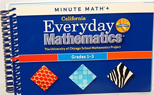 Imagen de archivo de Everyday Mathematics - Minute Math+ Grades 1-3 a la venta por BooksRun