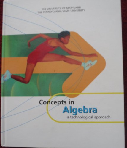 Imagen de archivo de Concepts in Algebra : A Technological Approach a la venta por SecondSale