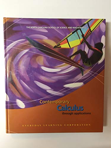 Imagen de archivo de Contemporary Calculus Through Applications: Introductory a la venta por ThriftBooks-Dallas