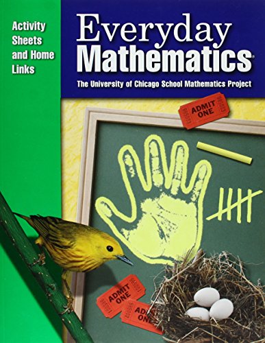 Stock image for Sra Everyday Mathematics Minute Math: Consumable Activity Sheets and Home Links, Grade K for sale by Better World Books