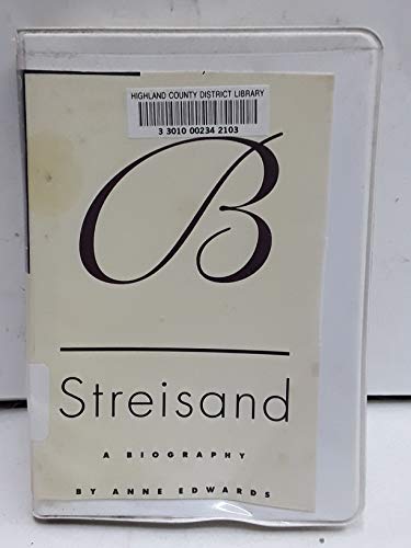 Imagen de archivo de Streisand: A Biography a la venta por The Yard Sale Store