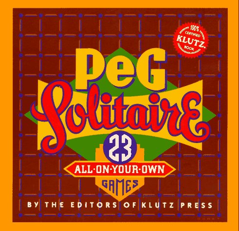 Imagen de archivo de Peg Solitaire with Toy a la venta por Your Online Bookstore