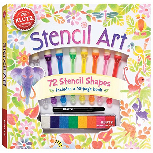 Stock image for Stencil Art [With Stencils, Ink, & Dabbers] for sale by ThriftBooks-Atlanta