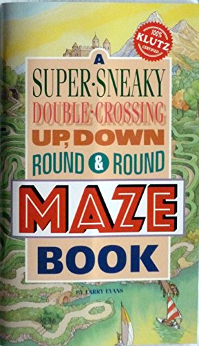 Stock image for Super-Sneaky Maze Book (Klutz) for sale by WorldofBooks