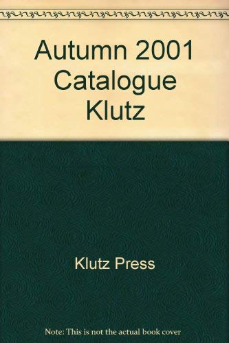 9781570543005: Autumn 2001 Catalogue Klutz