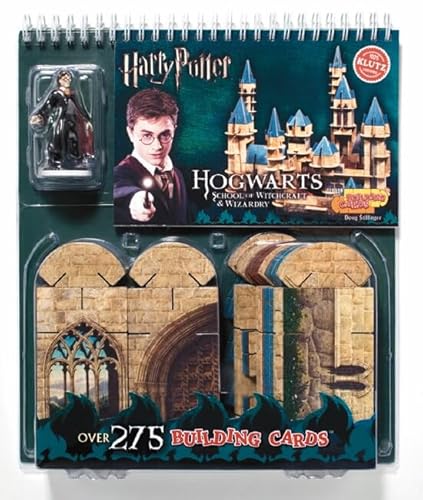 Stock image for Building Cards: Hogwarts: School of Witchcraft and Wizardry (Harry Potter Building Cards) for sale by HPB-Ruby