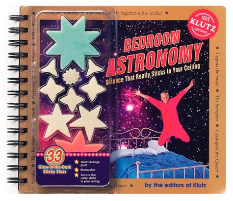 Stock image for Bedroom Astronomy [With 33 Stars, 7 Die-Cut Pictures, Flashlight Filter] for sale by ThriftBooks-Atlanta