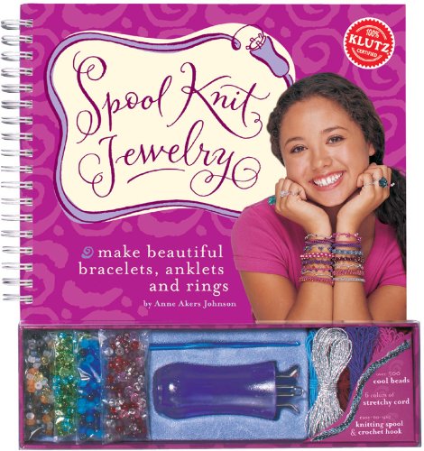 Spool Knit Jewelry: Make Beautiful Bracelets, Anklets and Rings: 6pack (Klutz) (9781570548055) by Johnson, Anne Akers