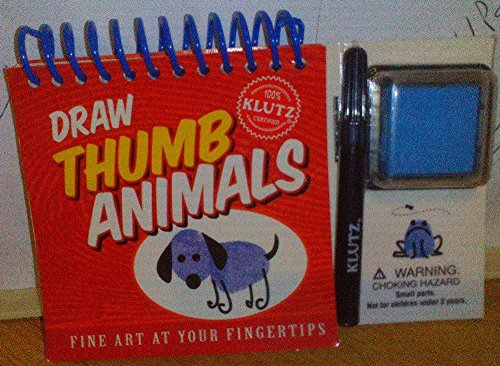 Draw Thumb Animals (Fine Art at Your Fingertips) (9781570549816) by Editors Of Klutz
