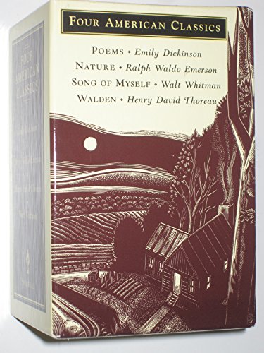 Beispielbild fr Four American Classics: Poems/Nature/Song of Myself/Walden (Shambhala Pocket Classics) zum Verkauf von medimops