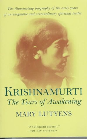 9781570622885: Krishnamurti: The Years of Awakening